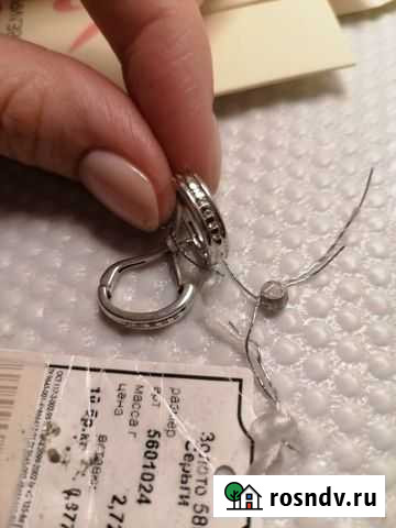 Новые серьги с бриллиантами Уфа - изображение 1