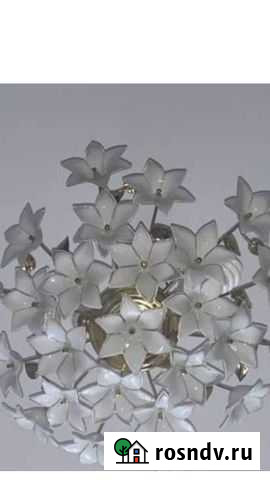 Плафон стекло цветы Краснодар - изображение 1