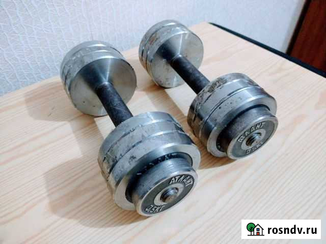 Гантели разборные 8 кг Атлант Белгород - изображение 1