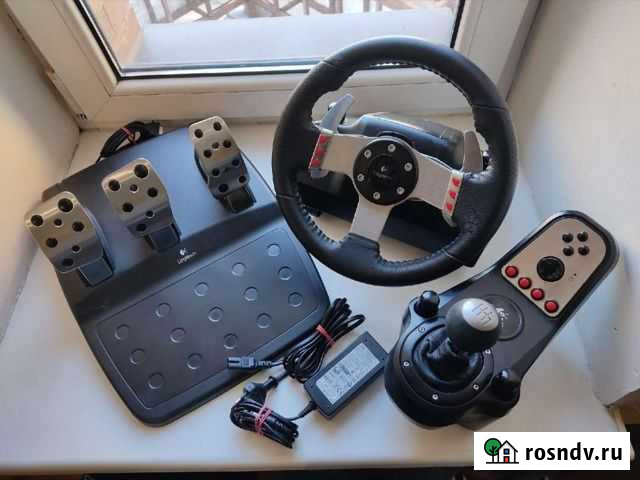 Logitech G27 Racing Wheel Полный комплект Москва - изображение 1