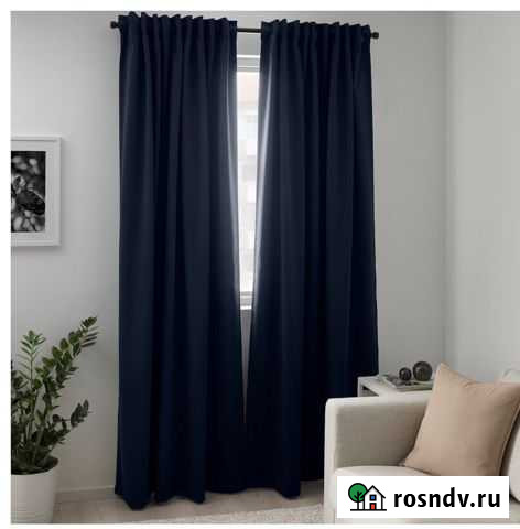 Шторы из хлопка Икеа Уфа - изображение 1