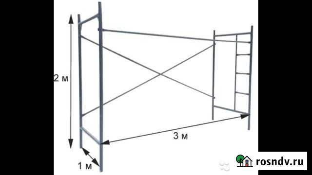 Леса строительные аренда/доставка Астрахань - изображение 1