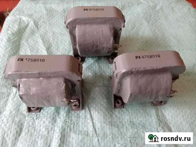 Дроссели для ламповых усилителей,конденсаторы мбго Рошаль - изображение 1