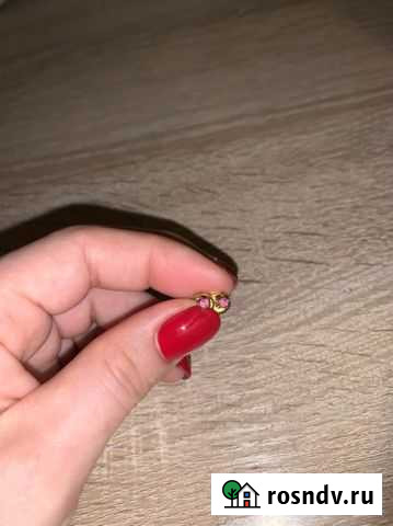 Серьежки - гвоздики позолоченные Брянск - изображение 1