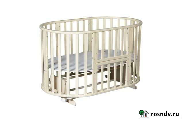 Детская кроватка трансформер круглая Пенза - изображение 1