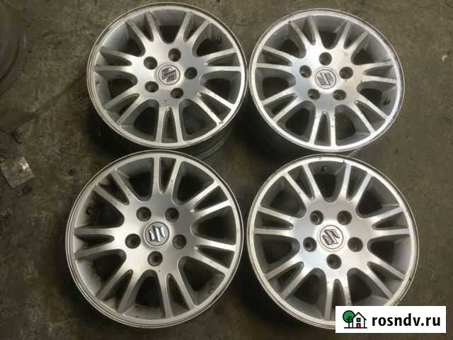 Диски Р15 5*114.3 ет 50 цо 60.1 Сузуки оригинал Мурманск - изображение 1