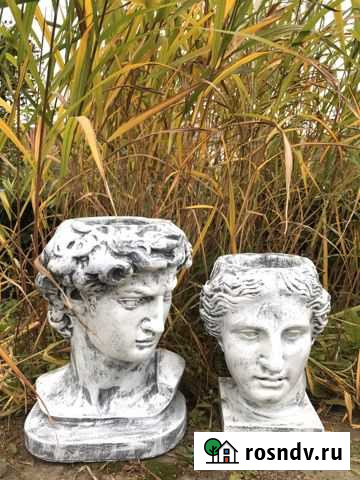 Кашпо голова статуя бюст Иваново - изображение 1