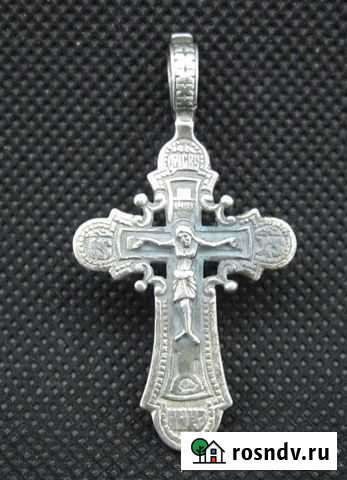 Крестик серебрянный Балаково - изображение 1