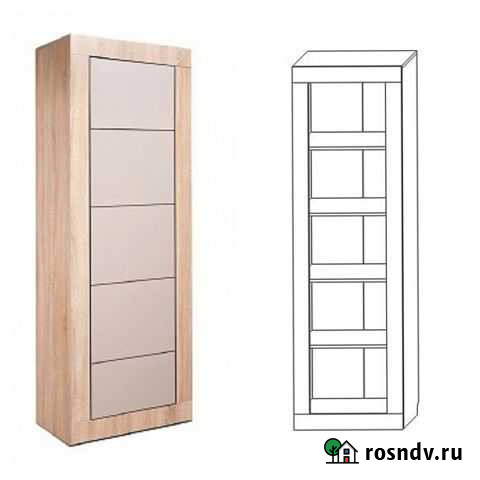 Шкаф 1Д Лондон кмк 0467.8 Нижний Новгород - изображение 1