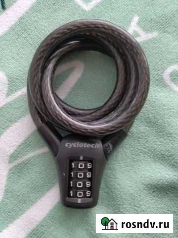 Замок для велосипеда 110 см кодовый Cyclotech Сыктывкар - изображение 1
