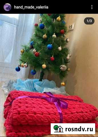 Плед для девочки, плед ручной работы, покрывало Хабаровск - изображение 1