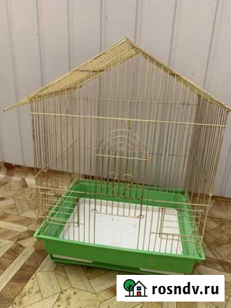 Продаю клетку для птиц Новомосковск - изображение 1