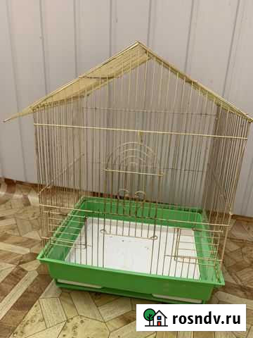Продаю клетку для птиц Новомосковск - изображение 1