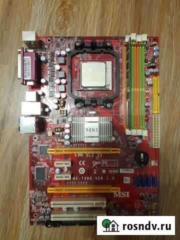 Материнская плата с процессором и памятью Батайск - изображение 1