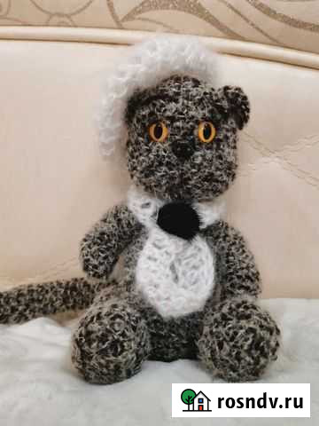 Мягкая игрушка котик Чита - изображение 1
