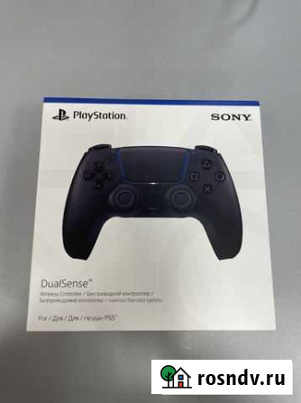 Геймпад Sony PlayStation 5 DualSense черный Чебоксары - изображение 1
