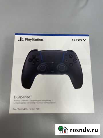 Геймпад Sony PlayStation 5 DualSense черный Чебоксары - изображение 1