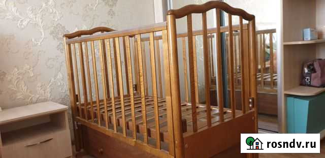 Детская деревянная кроватка Краснодар - изображение 1