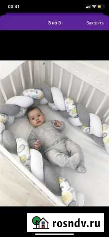 Бортик коса в кроватку Кирово-Чепецк - изображение 1