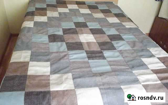 Двуспальное лоскутное покрывало 240х240 савана Ижевск - изображение 1