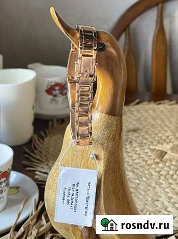 Золотые часы с бриллиантами Ювелирного дома каст Челябинск - изображение 1