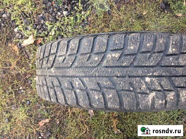 Продаю комплект зимней с дискамина хендай солярис Альменево - изображение 1