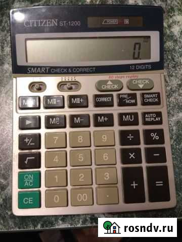 Калькулятор citizen ST-1200 Сертолово - изображение 1