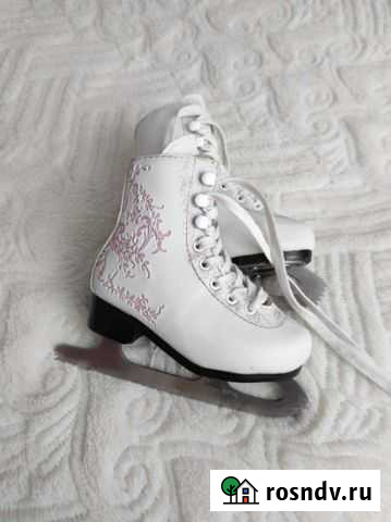 Коньки фигурные детские размер 25-26 Судогда - изображение 1