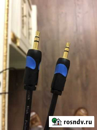 Новый кабель mini-jack Onetech 5 м Десногорск - изображение 1