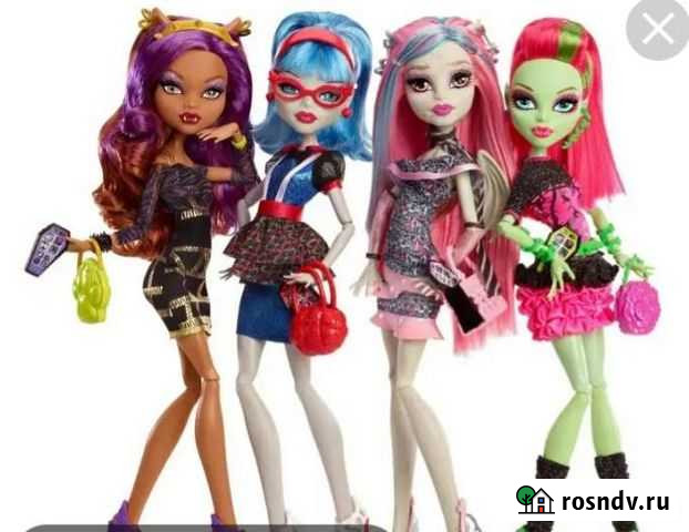 Куклы Монстер Хай по 500 рублей Майкоп - изображение 1