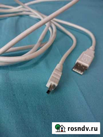 Кабель USB A - mini USB 3 метра Лодейное Поле - изображение 1