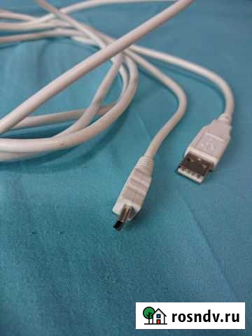 Кабель USB A - mini USB 3 метра Лодейное Поле - изображение 1