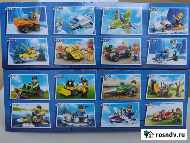 Конструктор Лего Сити новый аналог Хабаровск - изображение 1