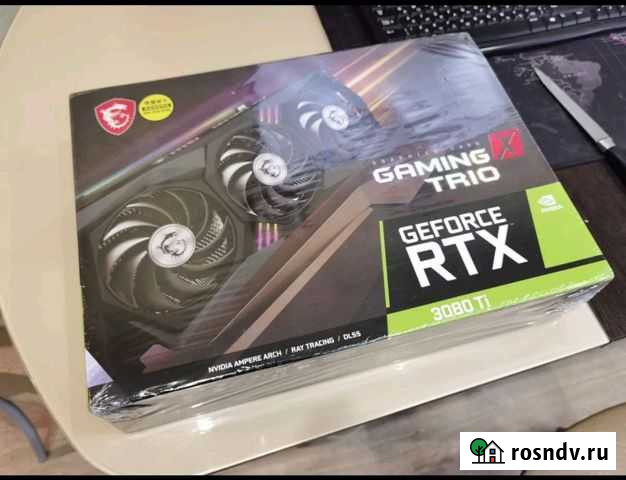 Видеокарта msi gaming. trio. RTX 3080 ti Коркмаскала - изображение 1