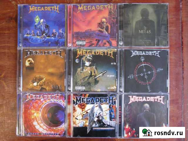 CD компакт диски Megadeth,Testament,Doro,Warlock Севастополь - изображение 1