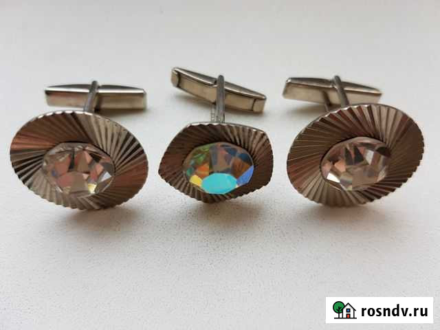 Запонки СССР Новомосковск - изображение 1