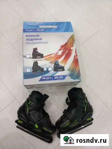 Коньки детские раздвижные Волгоград - изображение 1