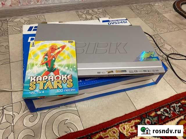 Dvd плеер марки ввк с караоке Курск - изображение 1
