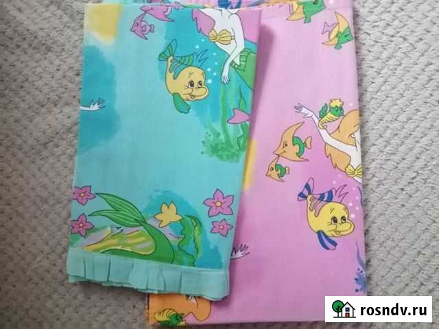 Простынка+наволочка для ребенка Курган - изображение 1