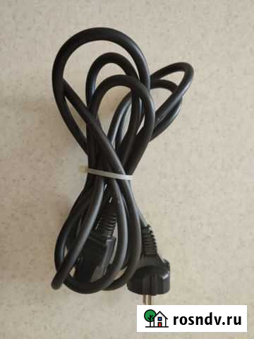 Кабель питания CEE 7/7 - IEC 320 C13 10А 220В 1.5м Улан-Удэ - изображение 1