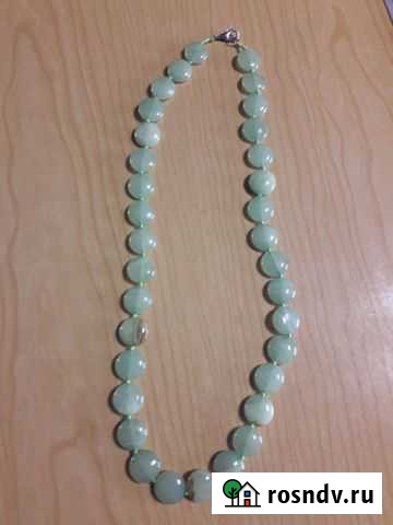 Бусы из нефрита Новокузнецк - изображение 1