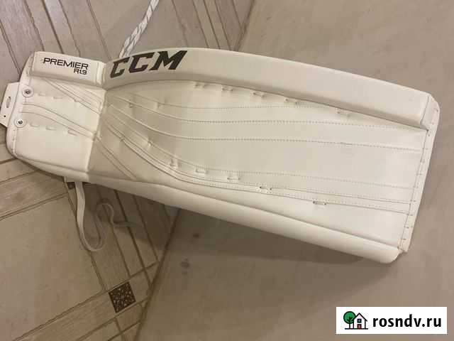 Вратарские щитки ccm premier R 1.9 Миасс - изображение 1