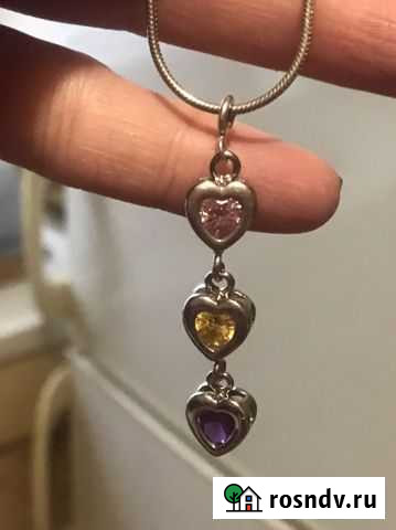 Кулон с цепочкой 925 Тверь - изображение 1