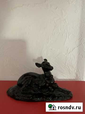 Статуэтка оленёнка Кастлинское литьё Новочебоксарск - изображение 1