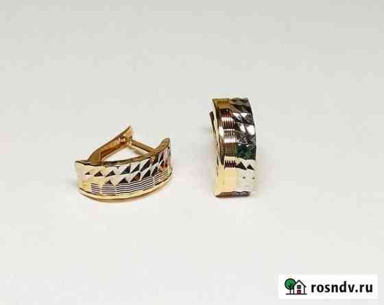 Серьги Золото 585 Красный 1,56г Челябинск