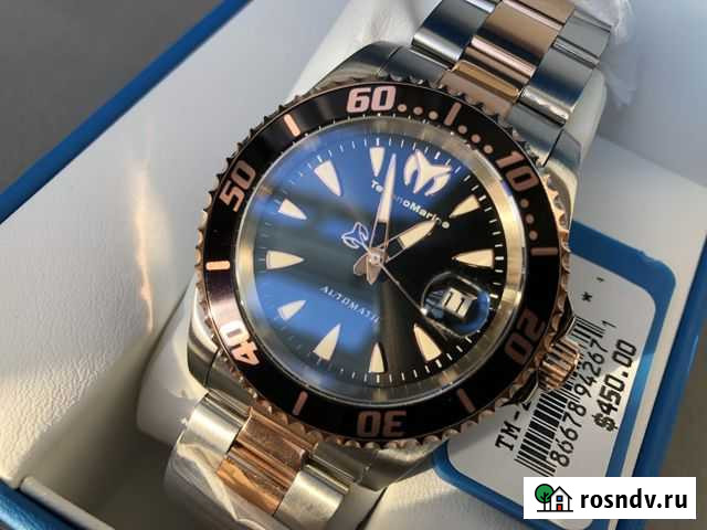 Часы TechnoMarine Manta Sea (механика) новые Омск - изображение 1