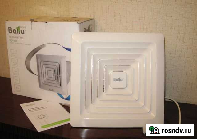 Вентилятор вытяжной Ballu Fort Quadro-1 FQ1-250 Выборг - изображение 1