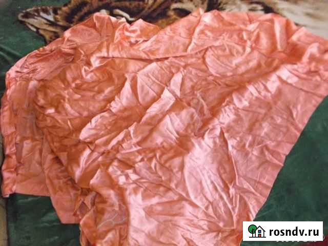 Розовое покрывало подобие шелка Черногорск - изображение 1