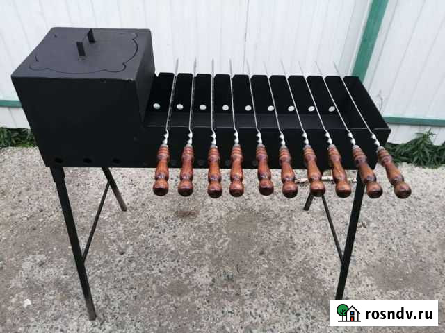 Мангал с подказанником 3мм Челябинск - изображение 1