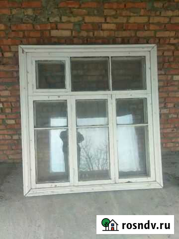 Окно деревянное б/у Хасавюрт - изображение 1
